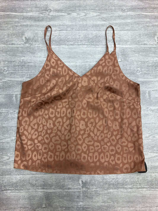 Top Cami By Shein In Animal Print, Size: L