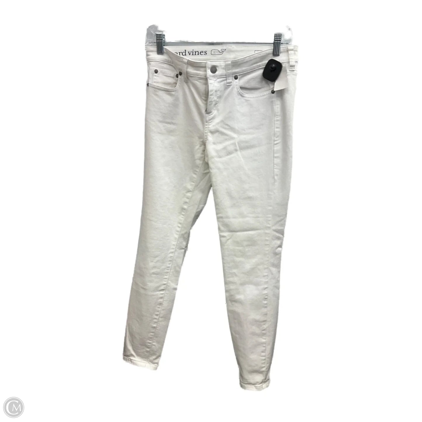 Jeans Skinny By Vineyard Vines In White, Size: 6