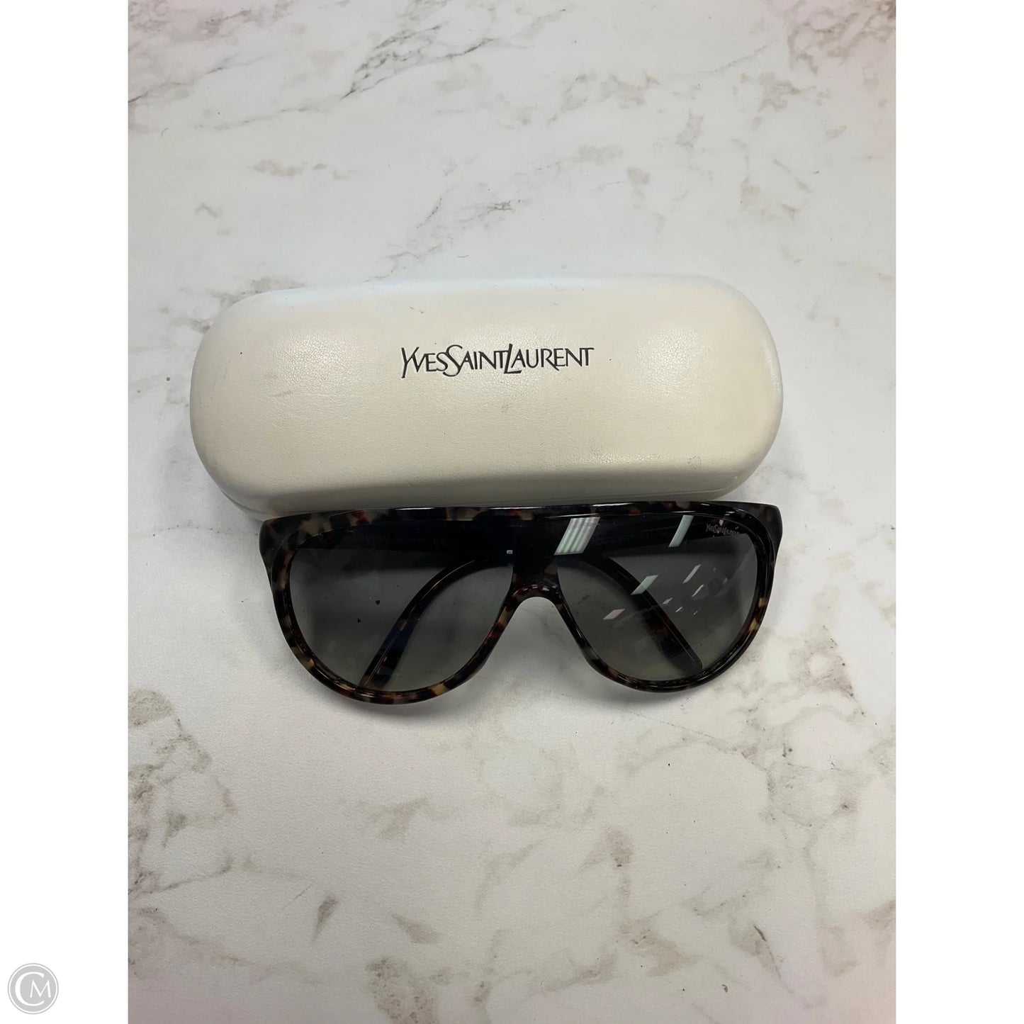 Sunglasses Luxury Designer By Yves Saint Laurent, Size: Medium