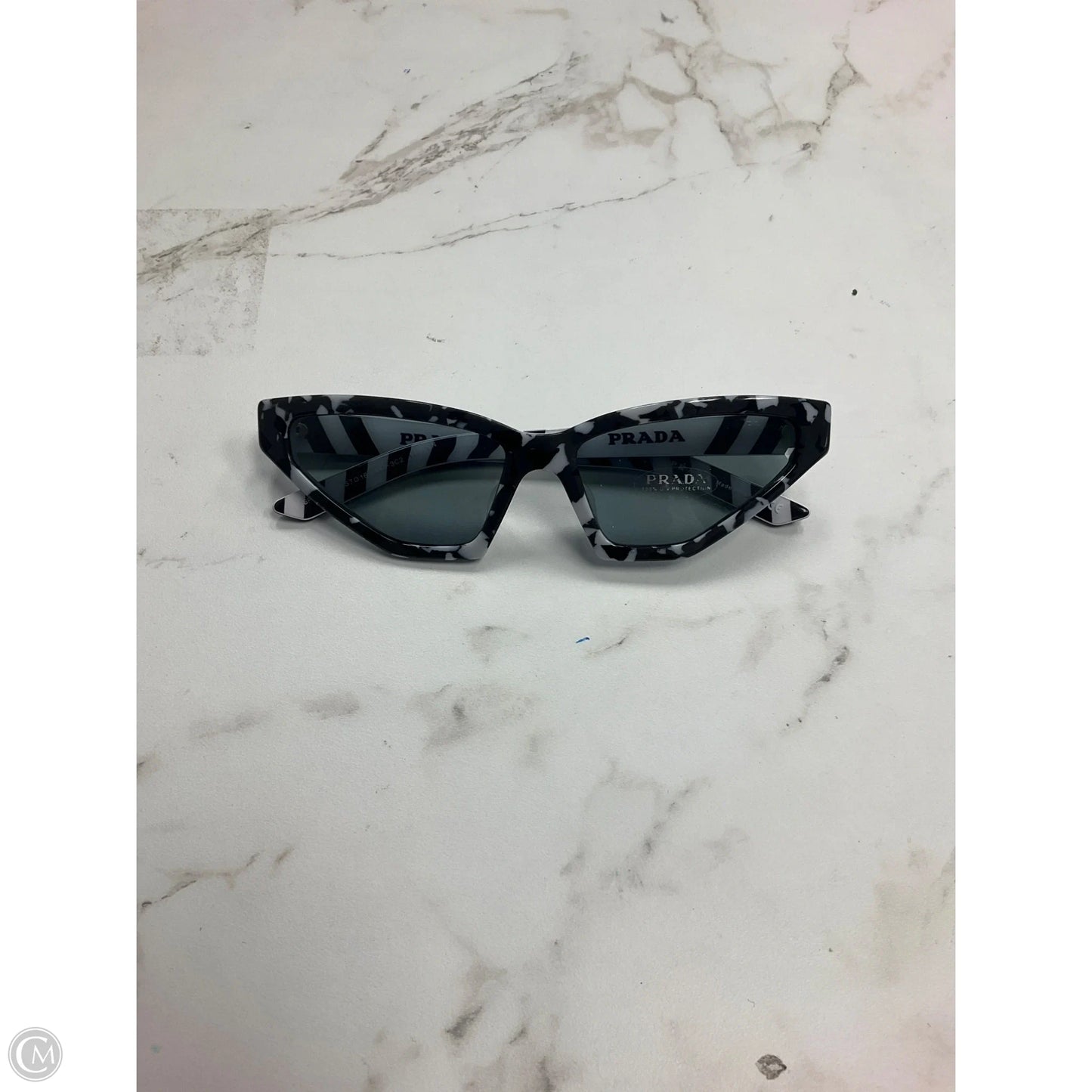 Sunglasses Luxury Designer By Prada, Size: Medium