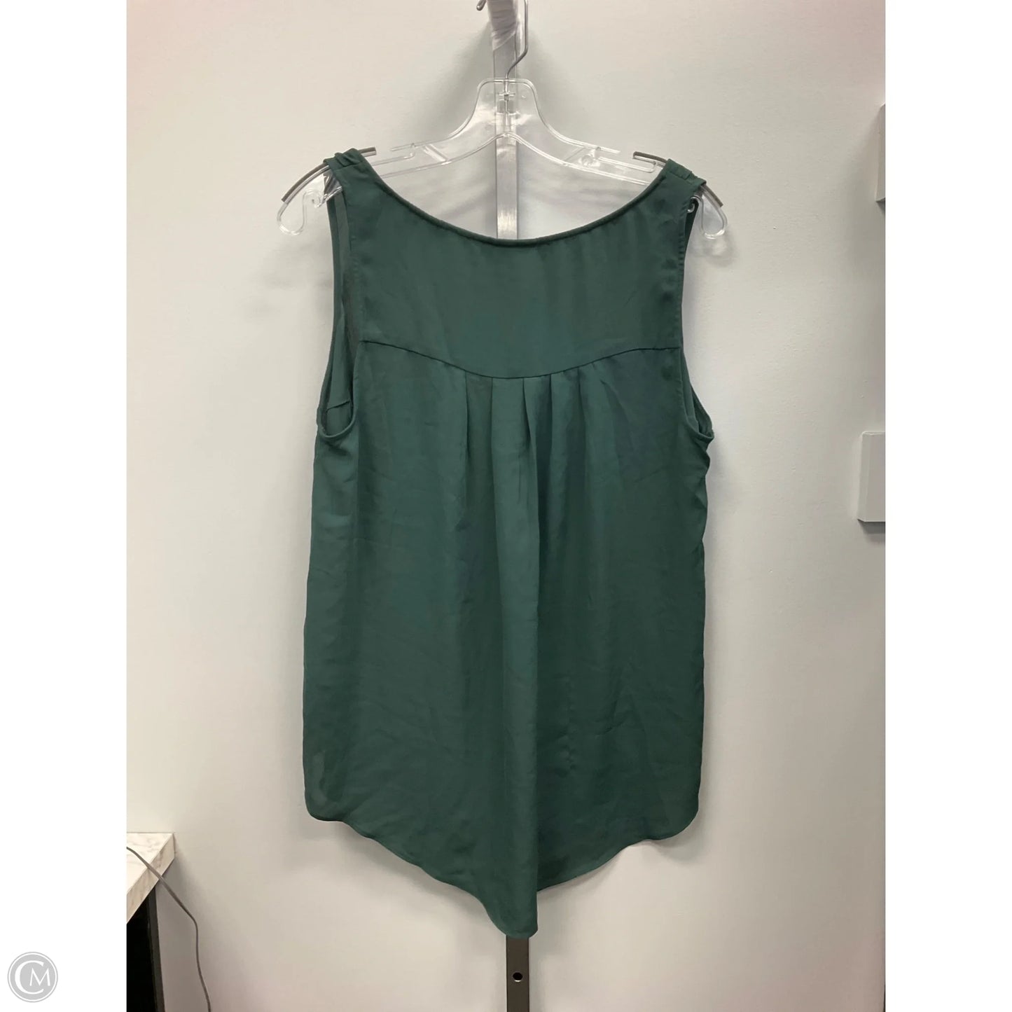 Top Sleeveless By Torrid In Green, Size: L