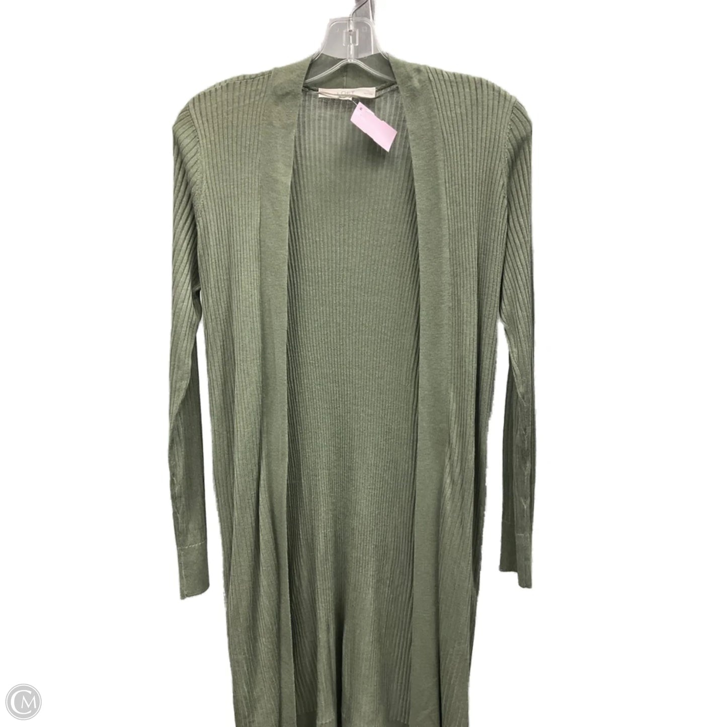 Cardigan By Loft In Green, Size: Sp
