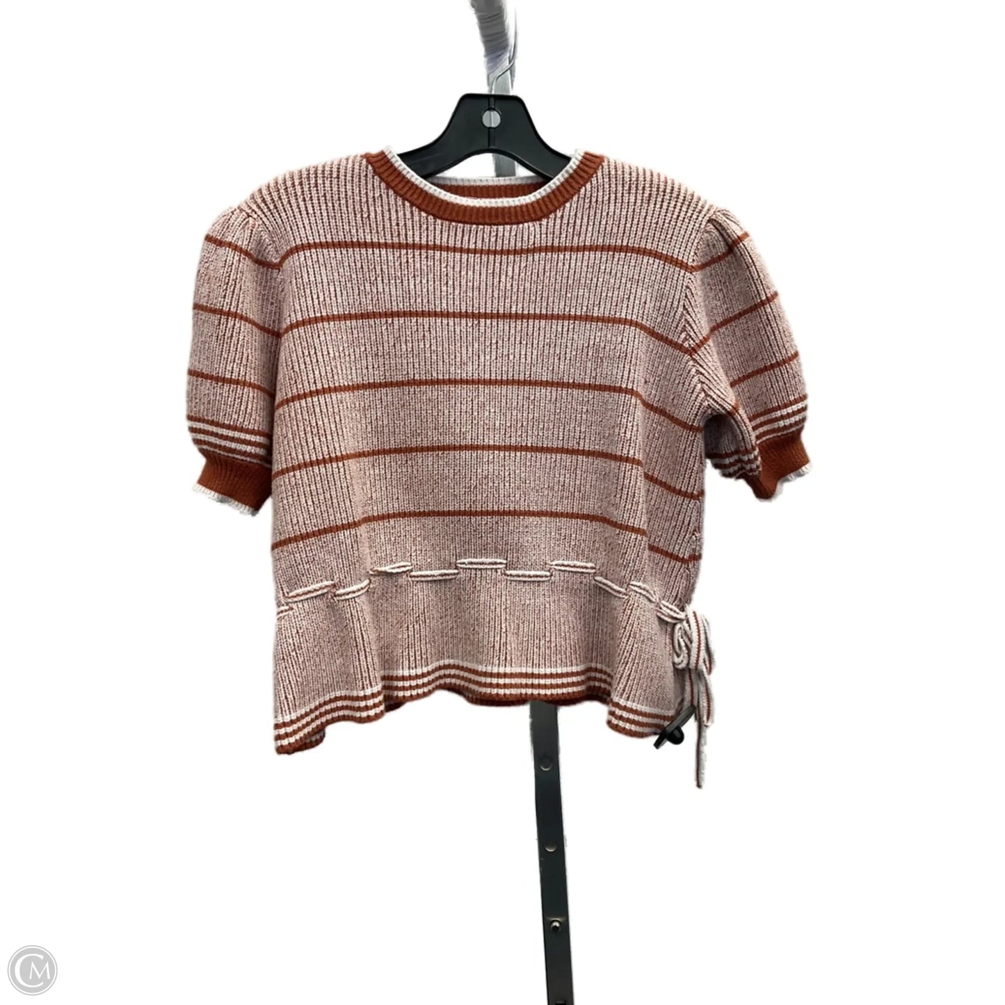 Top Short Sleeve By Clothes Mentor In Orange, Size: L