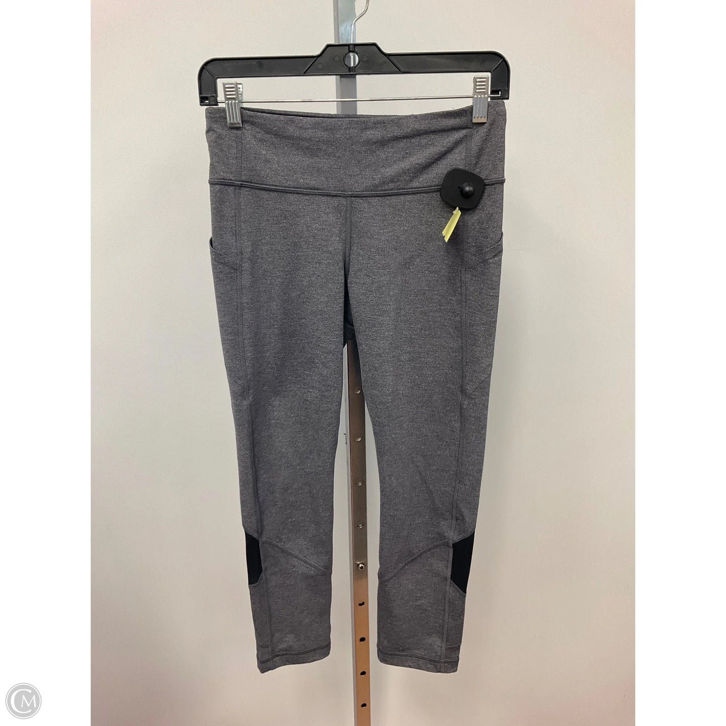 Athletic Leggings Capris By Lululemon In Grey, Size: 6