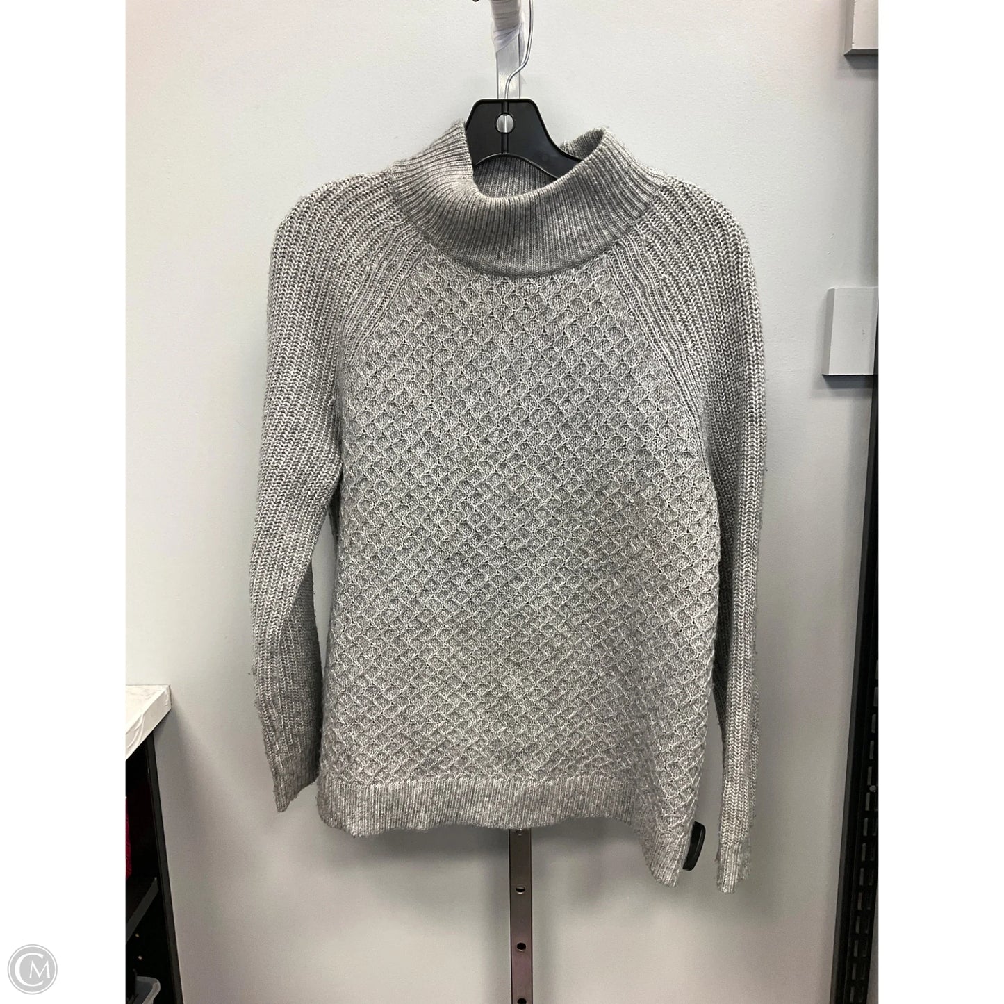 Sweater By Talbots In Grey, Size: Lp