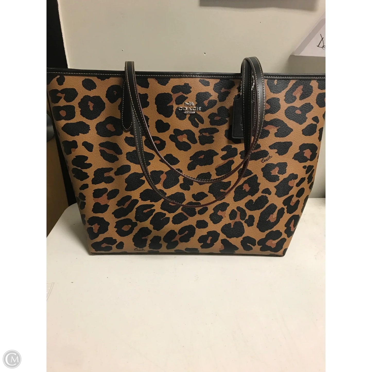 Handbag Designer By Coach, Size: Large