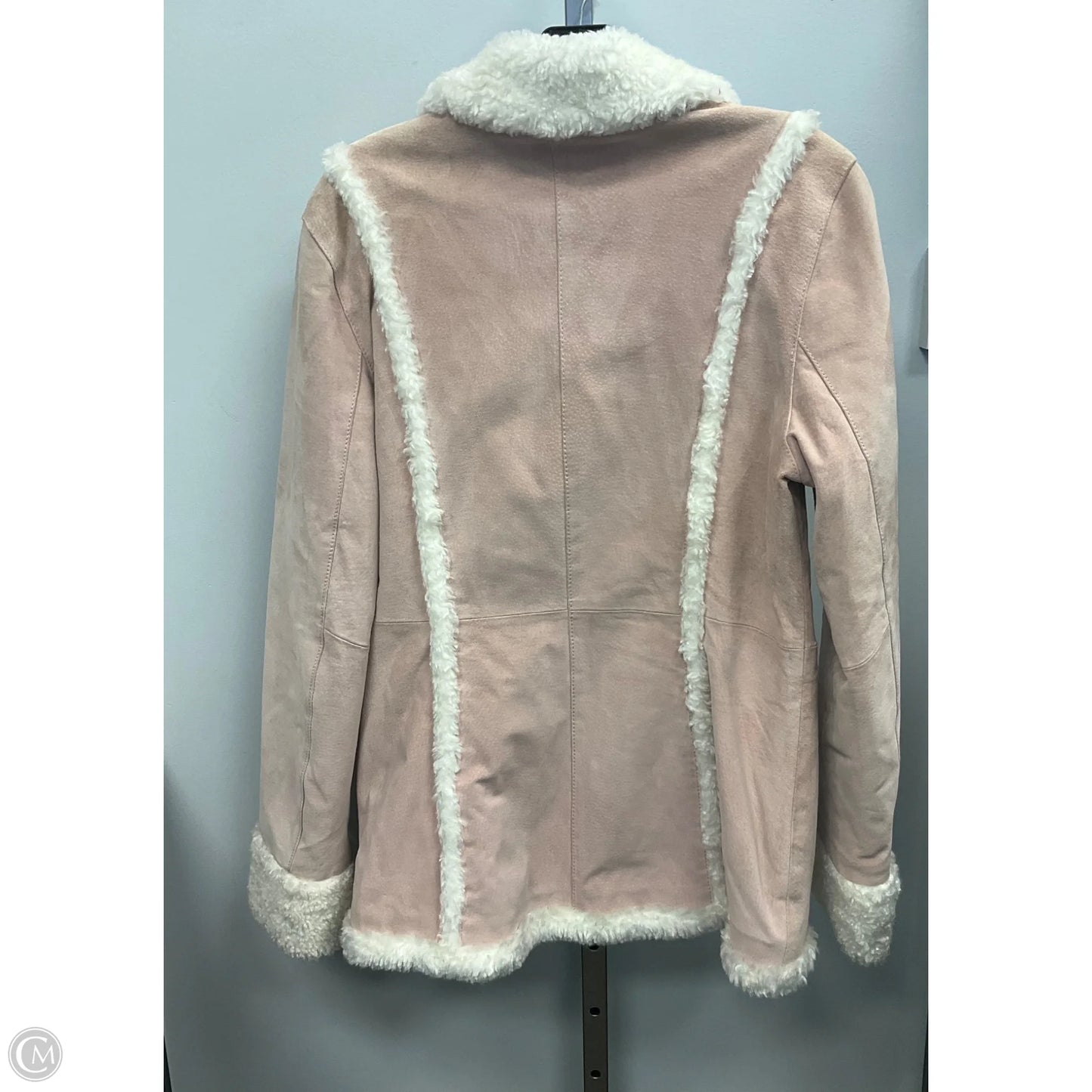 Jacket Faux Fur & Sherpa By Xhilaration In Pink, Size: M