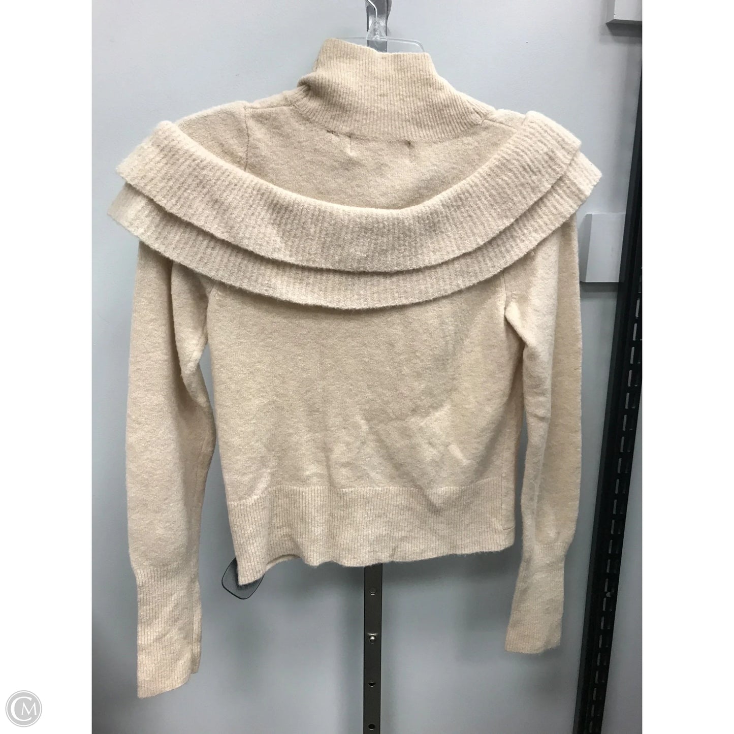 Sweater By Clothes Mentor In Tan, Size: Xs