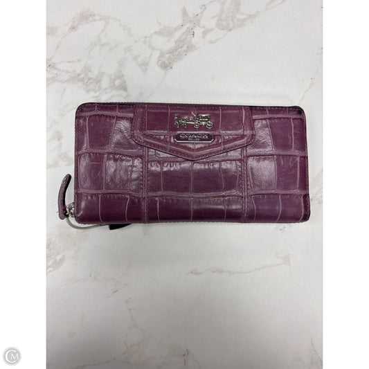 Wallet Designer By Coach, Size: Large
