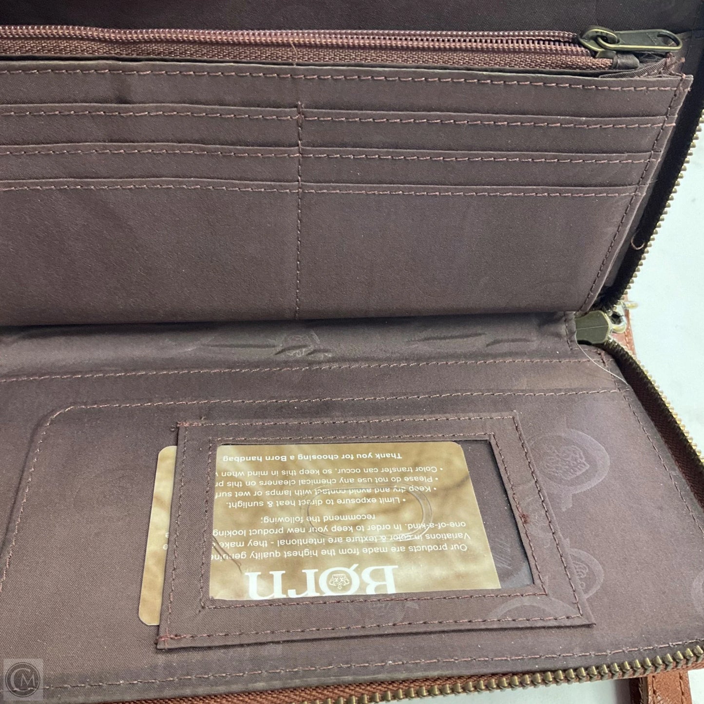 Wallet By Born, Size: Large