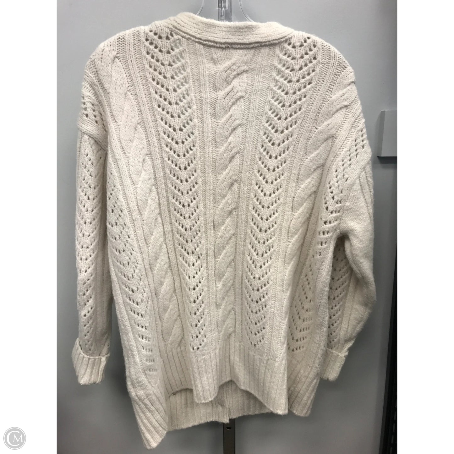 Cardigan By Anthropologie In Cream, Size: Xs