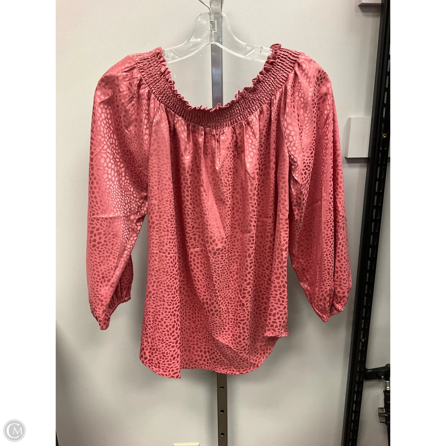 Top Long Sleeve By Umgee In Mauve, Size: M