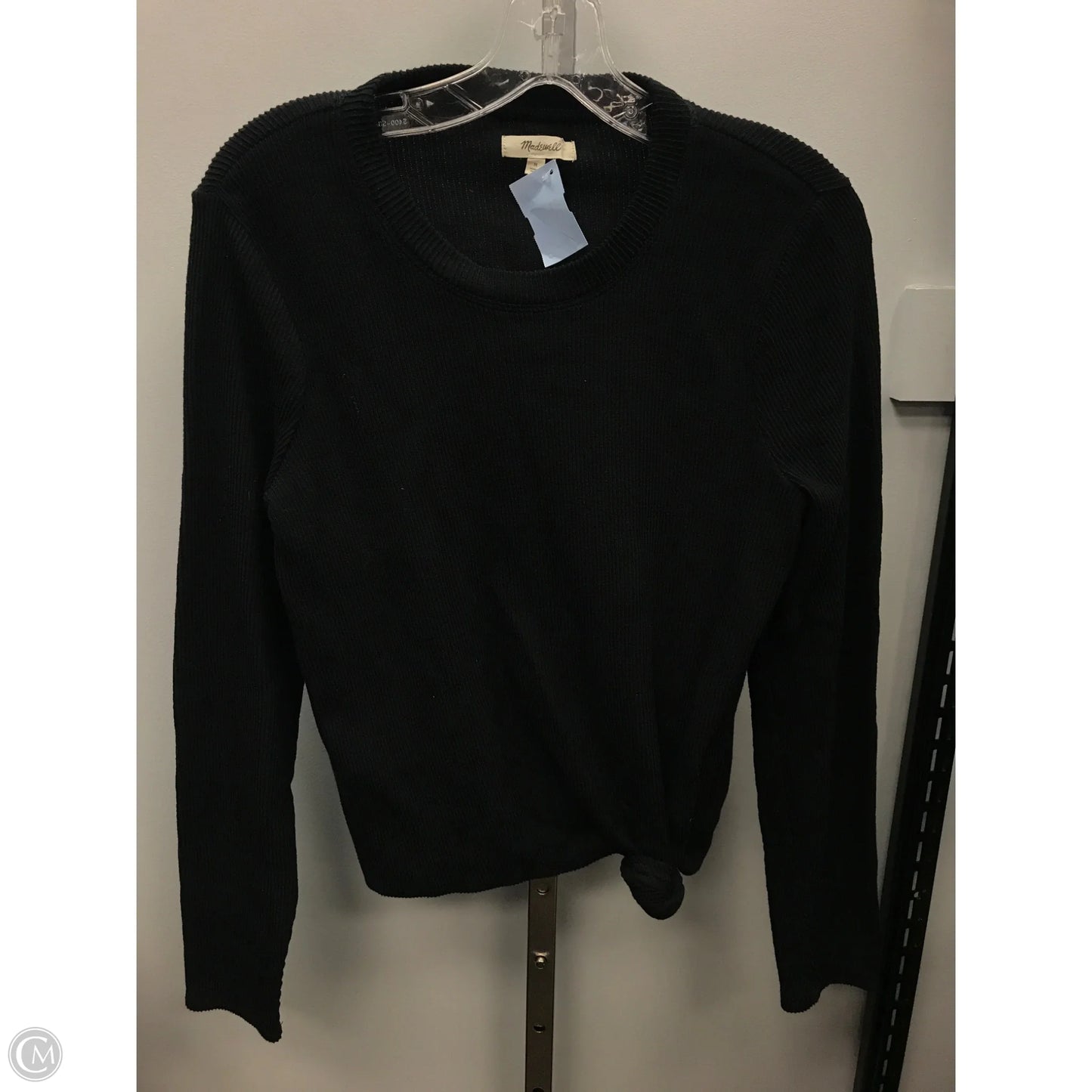 Top Long Sleeve By Madewell In Black, Size: M
