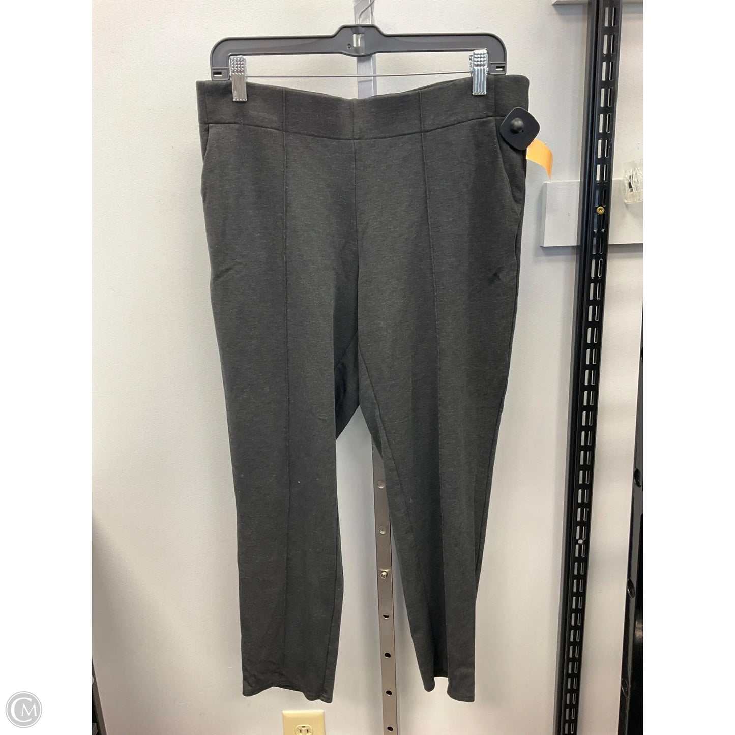 Pants Leggings By Kirkland In Grey, Size: L