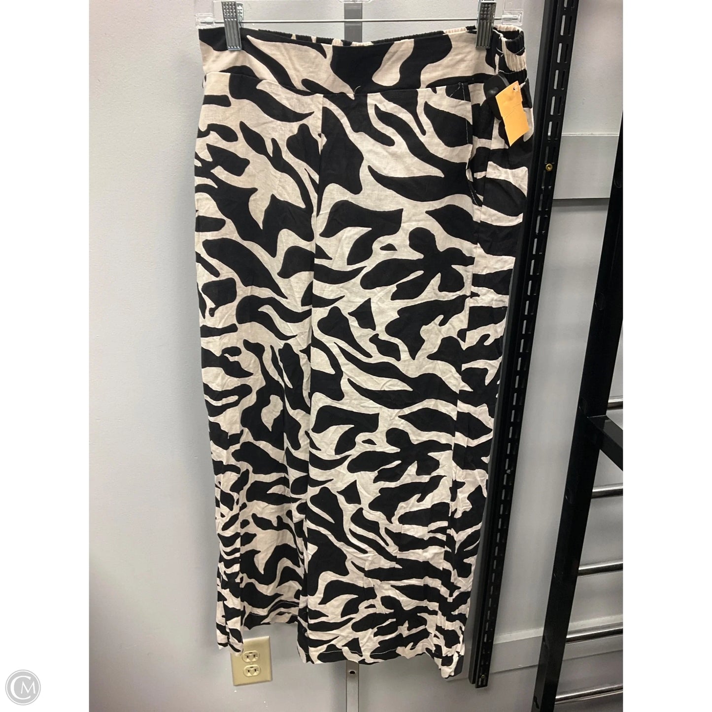 Pants Cropped By Rachel Zoe In Animal Print, Size: M