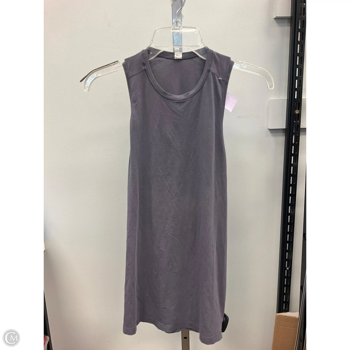 Athletic Tank Top By Lululemon In Grey, Size: S