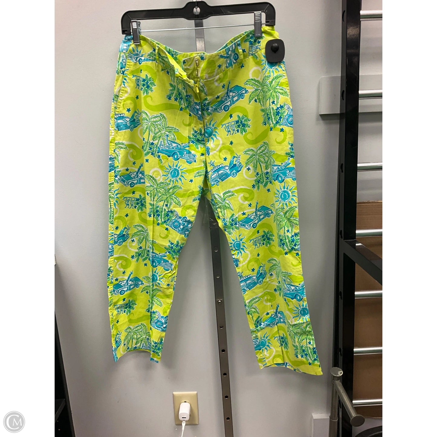 Pants Designer By Lilly Pulitzer In Yellow, Size: 12