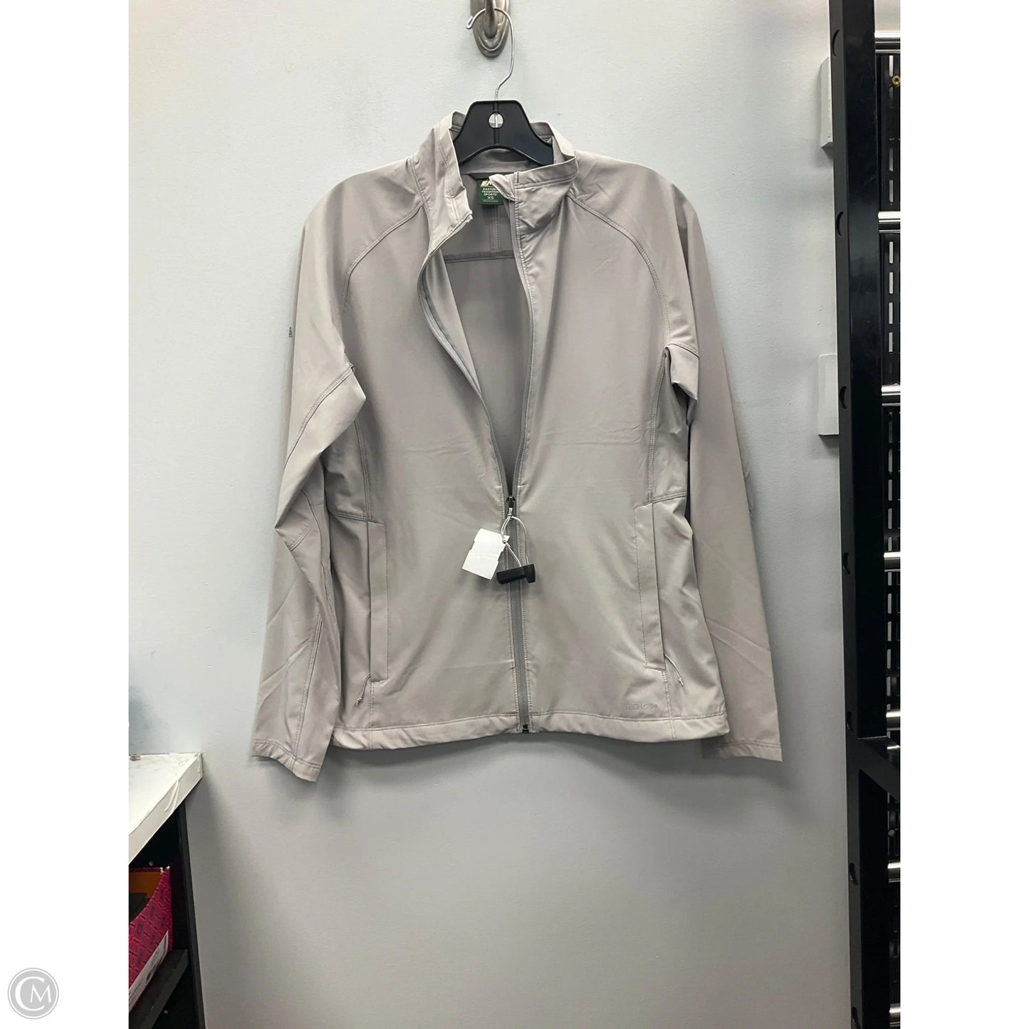 Athletic Jacket By Cme In Tan, Size: Xs