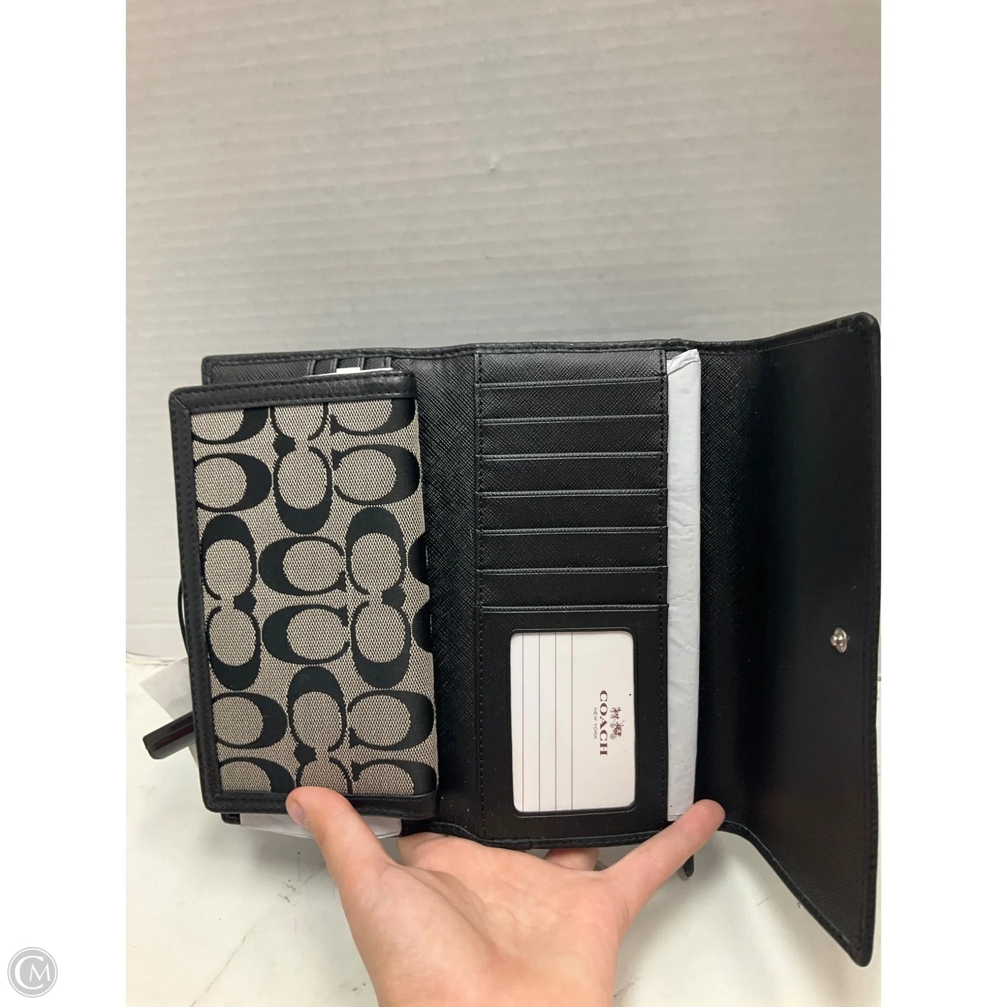 Wallet Designer By Coach, Size: Large