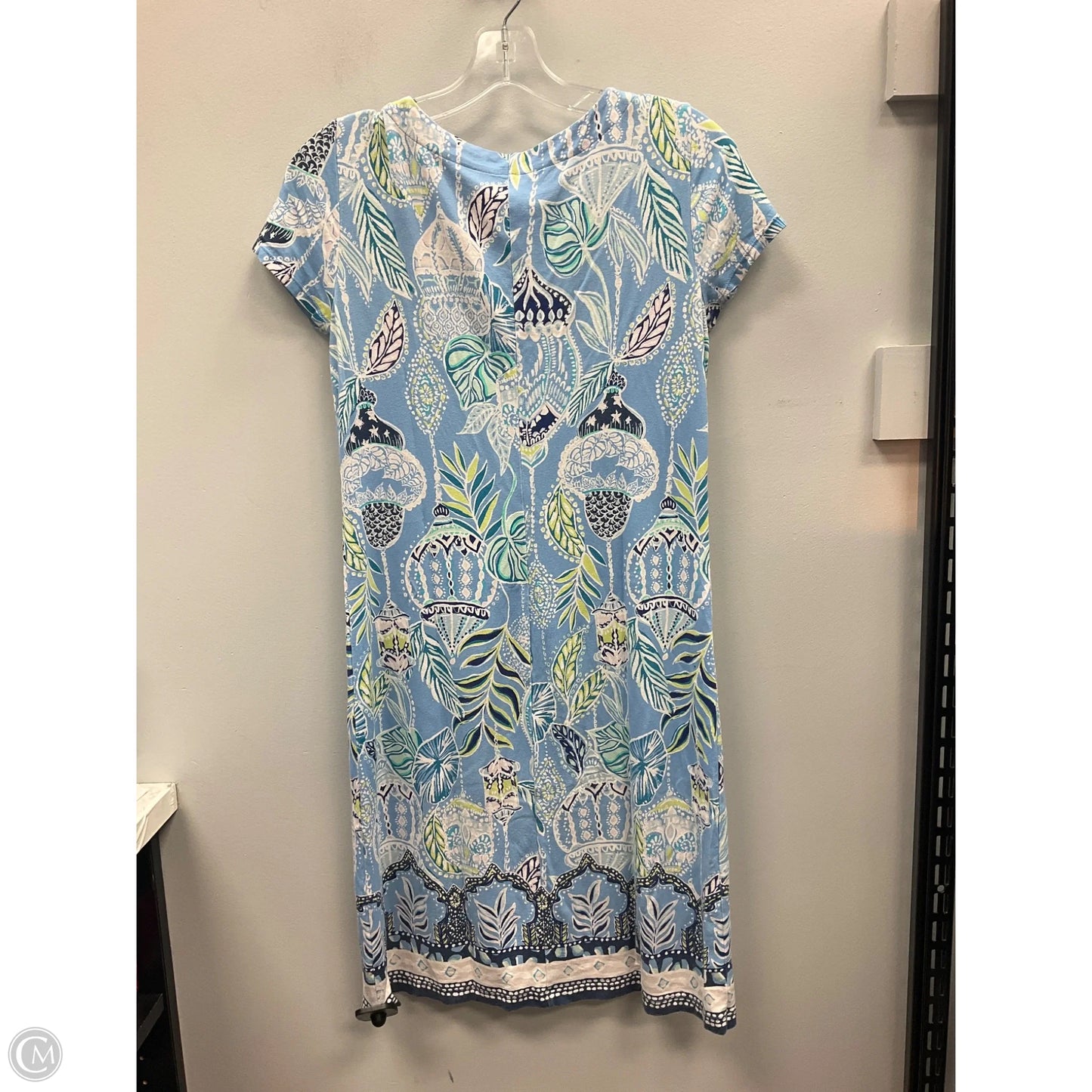 Dress Designer By Lilly Pulitzer In Blue & White, Size: S