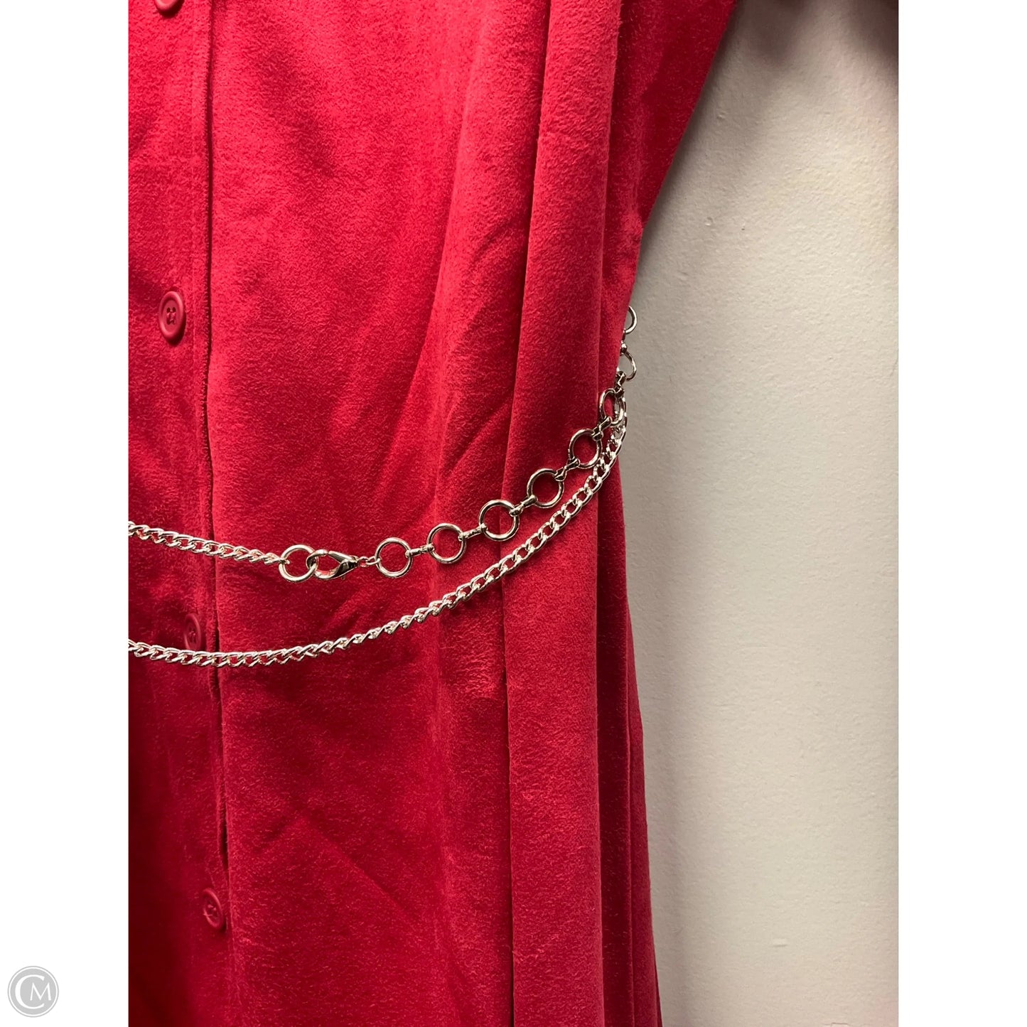 Dress Casual Short By Jessica Holbrook In Red, Size: 1x