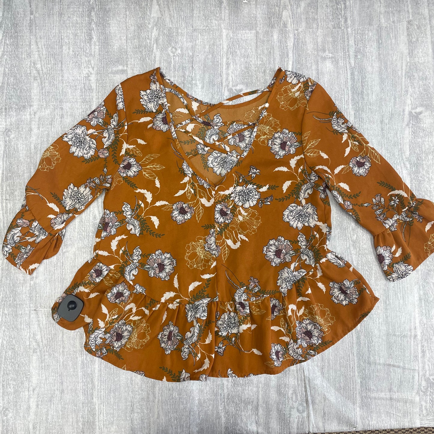 Top Long Sleeve By One Clothing Size: M