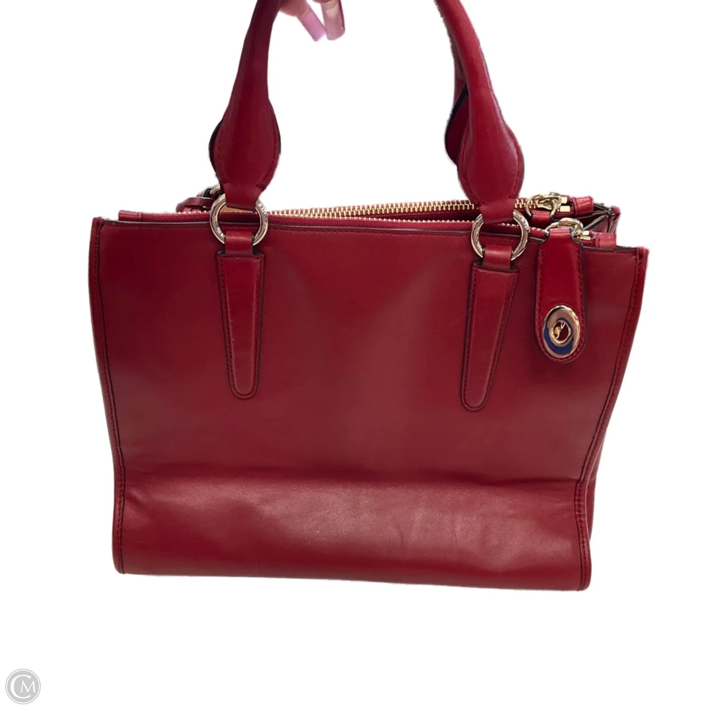 Handbag Designer By Coach, Size: Medium