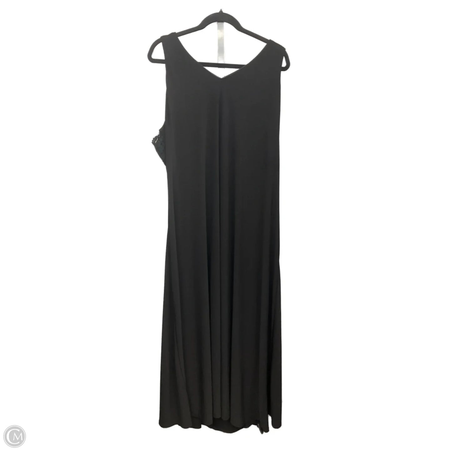 Dress Casual Maxi By Lane Bryant In Black, Size: 22