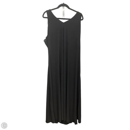 Dress Casual Maxi By Lane Bryant In Black, Size: 22
