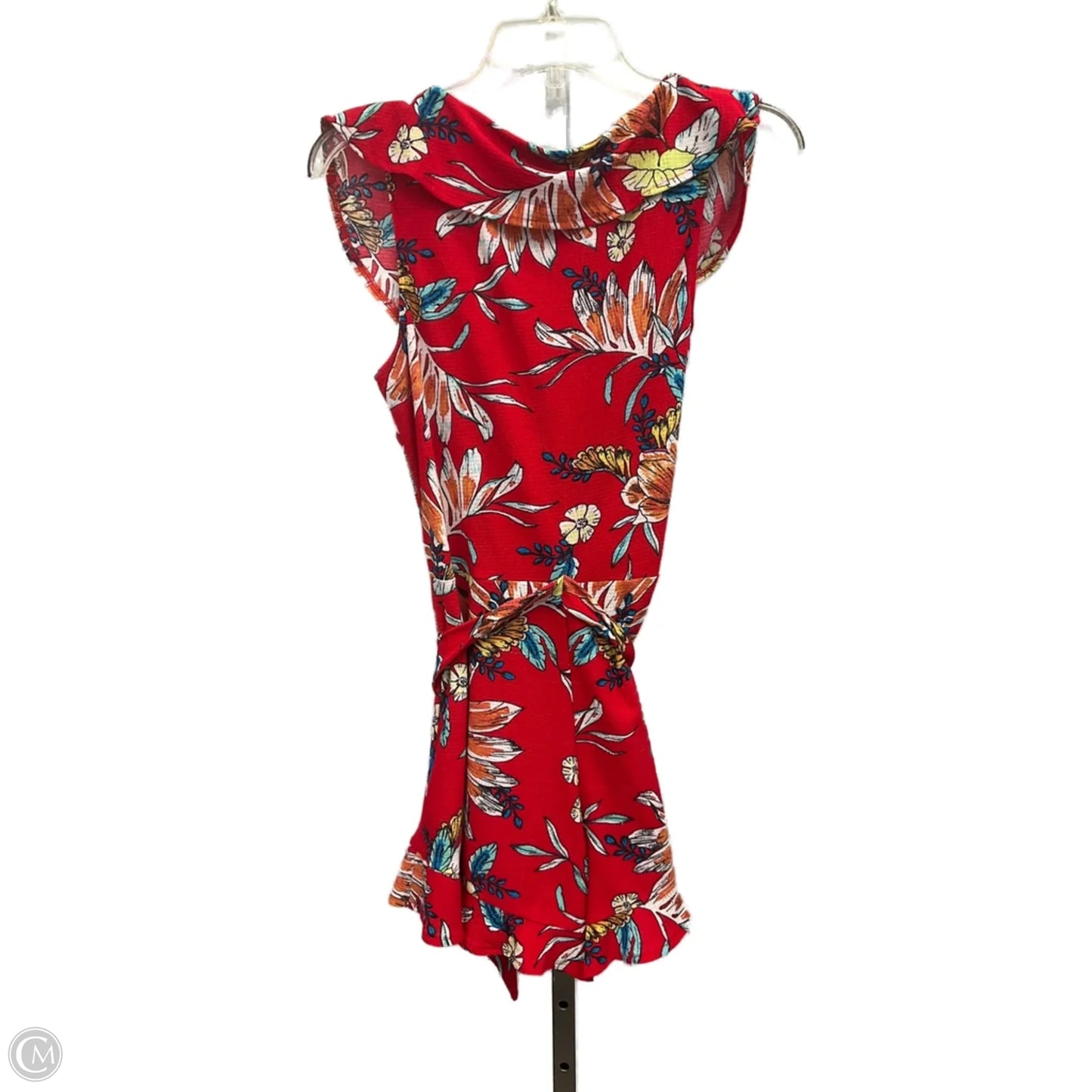 Romper By Cmc In Floral Print, Size: M