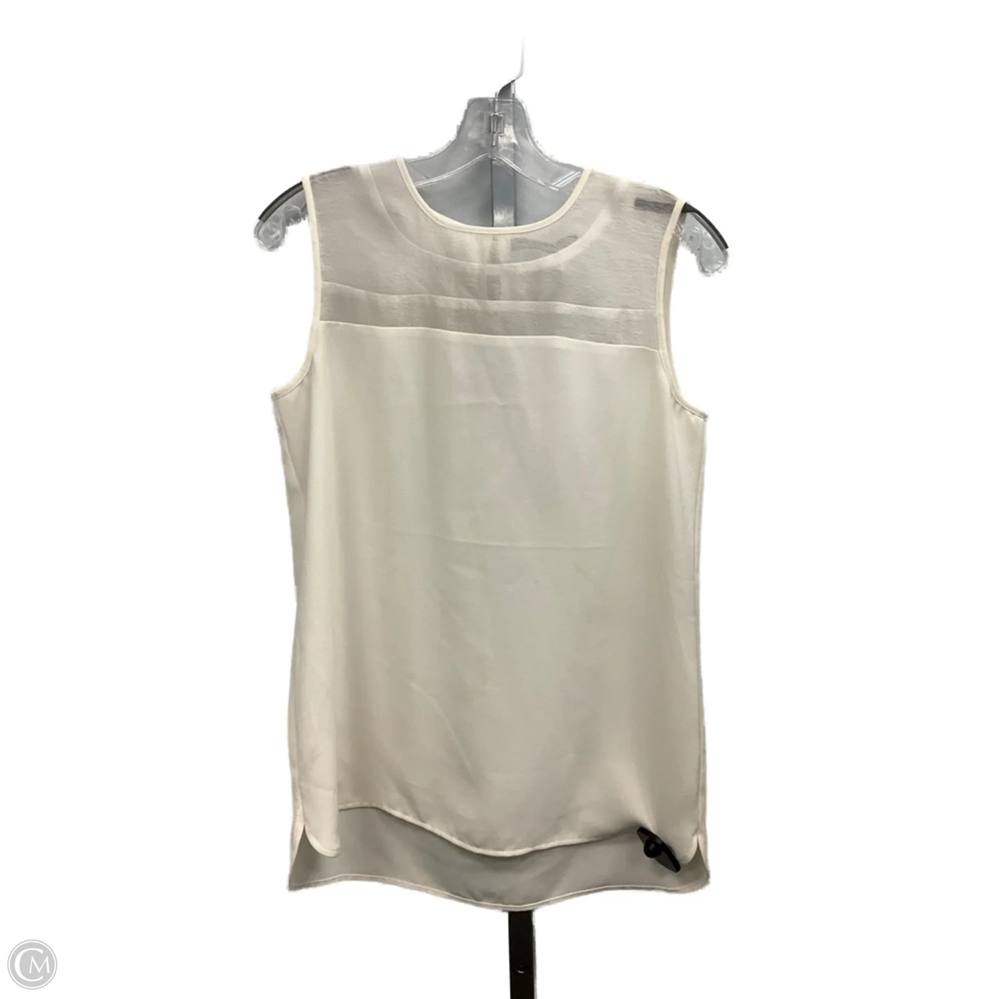 Top Sleeveless By Trend In Cream, Size: S