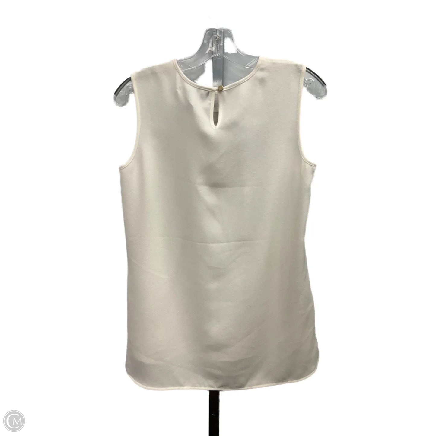 Top Sleeveless By Trend In Cream, Size: S