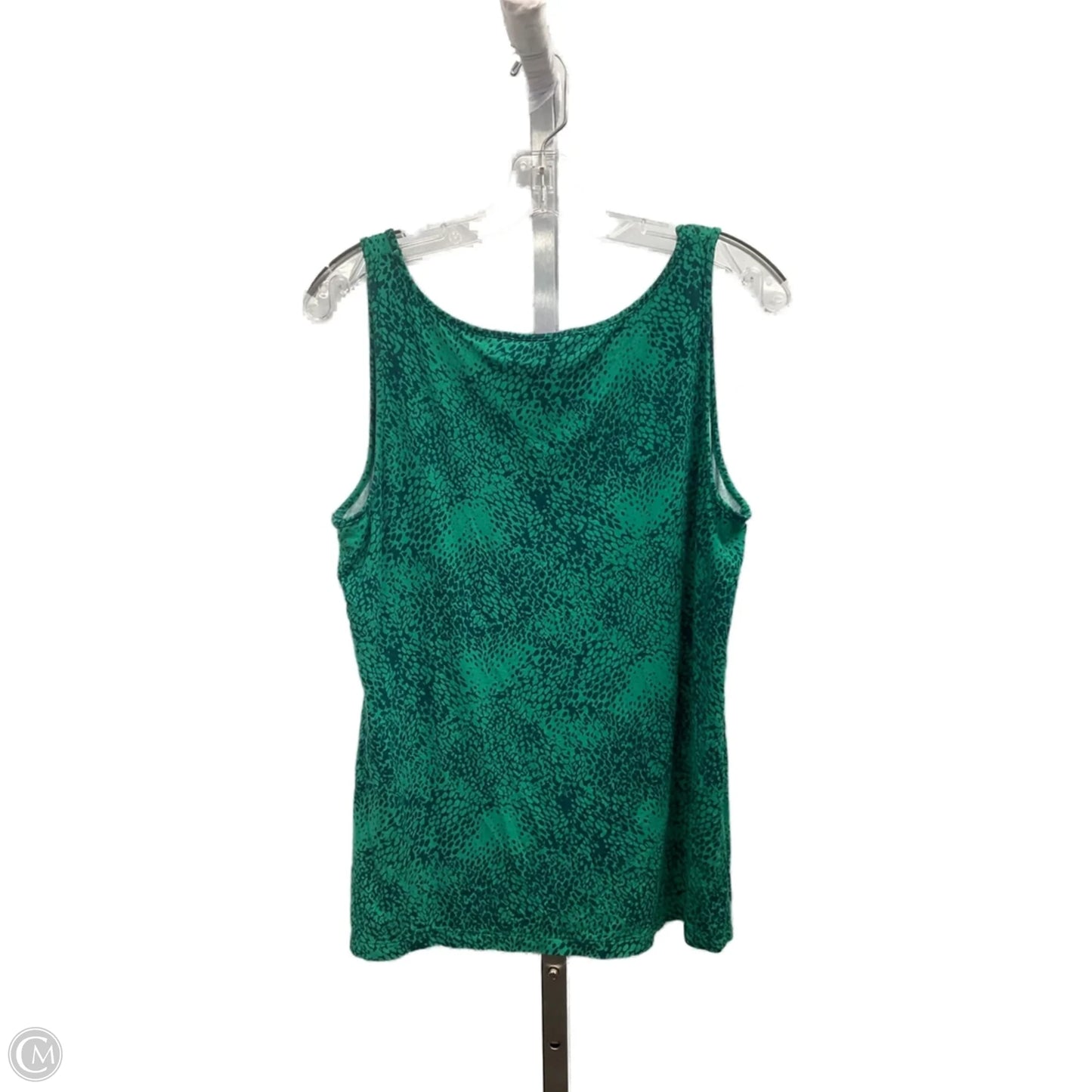 Tank Top By Chicos In Green, Size: L