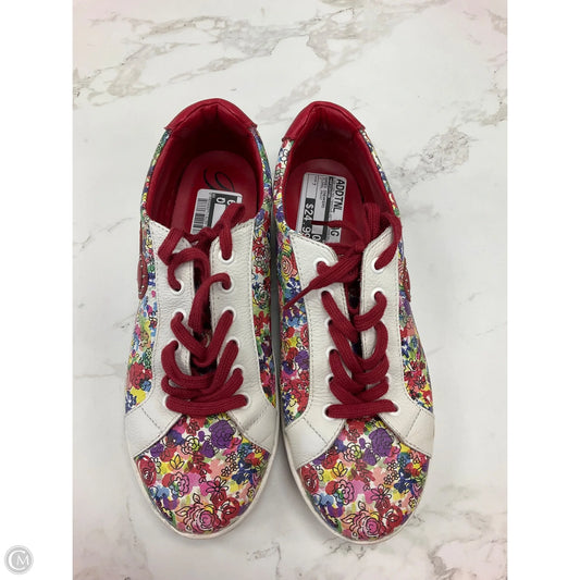 Shoes Sneakers By Brighton In Floral Print, Size: 7