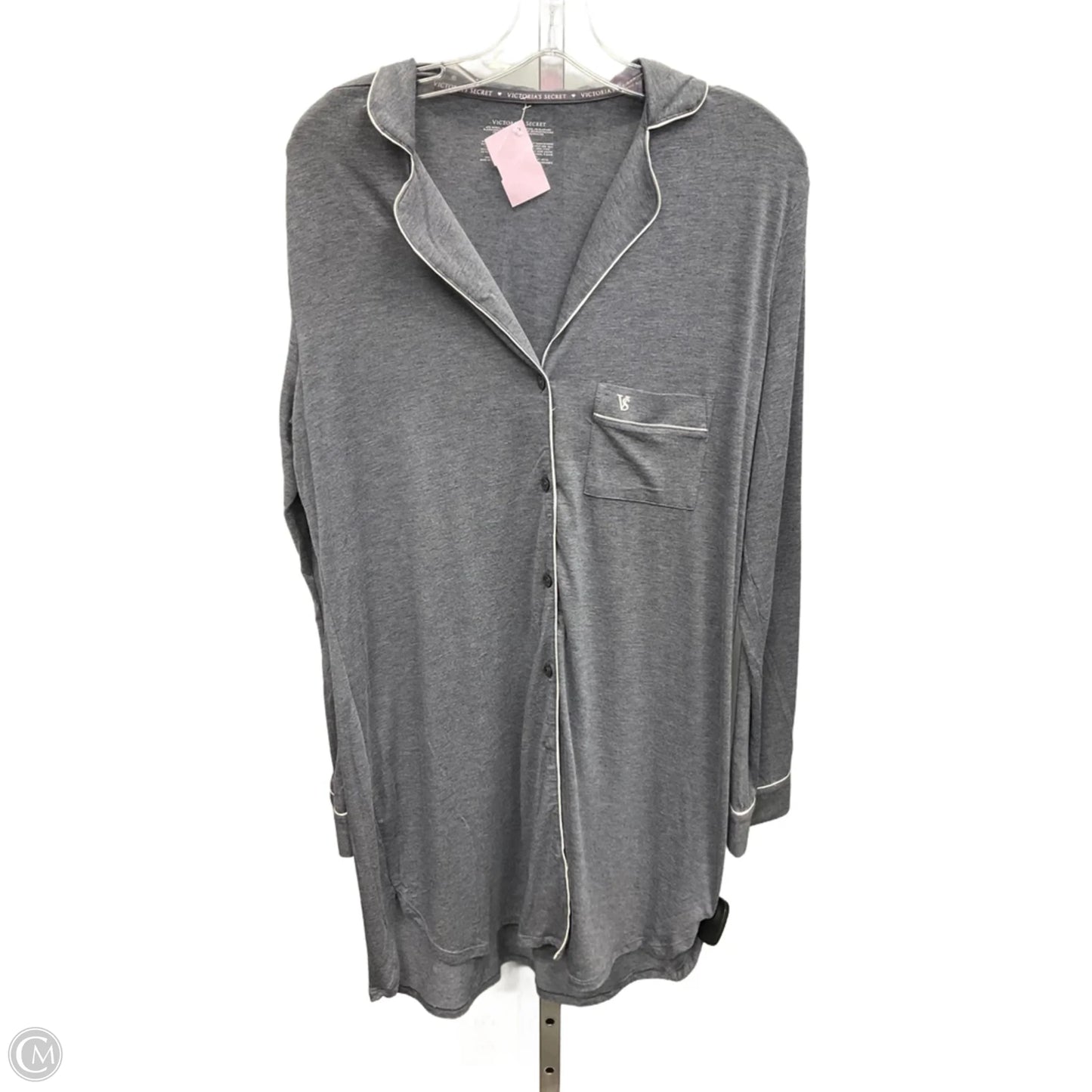 Nightgown By Victorias Secret In Grey, Size: M