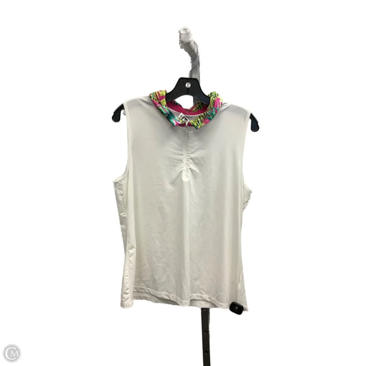 Athletic Top Short Sleeve By Tommy Bahama In White, Size: Xl