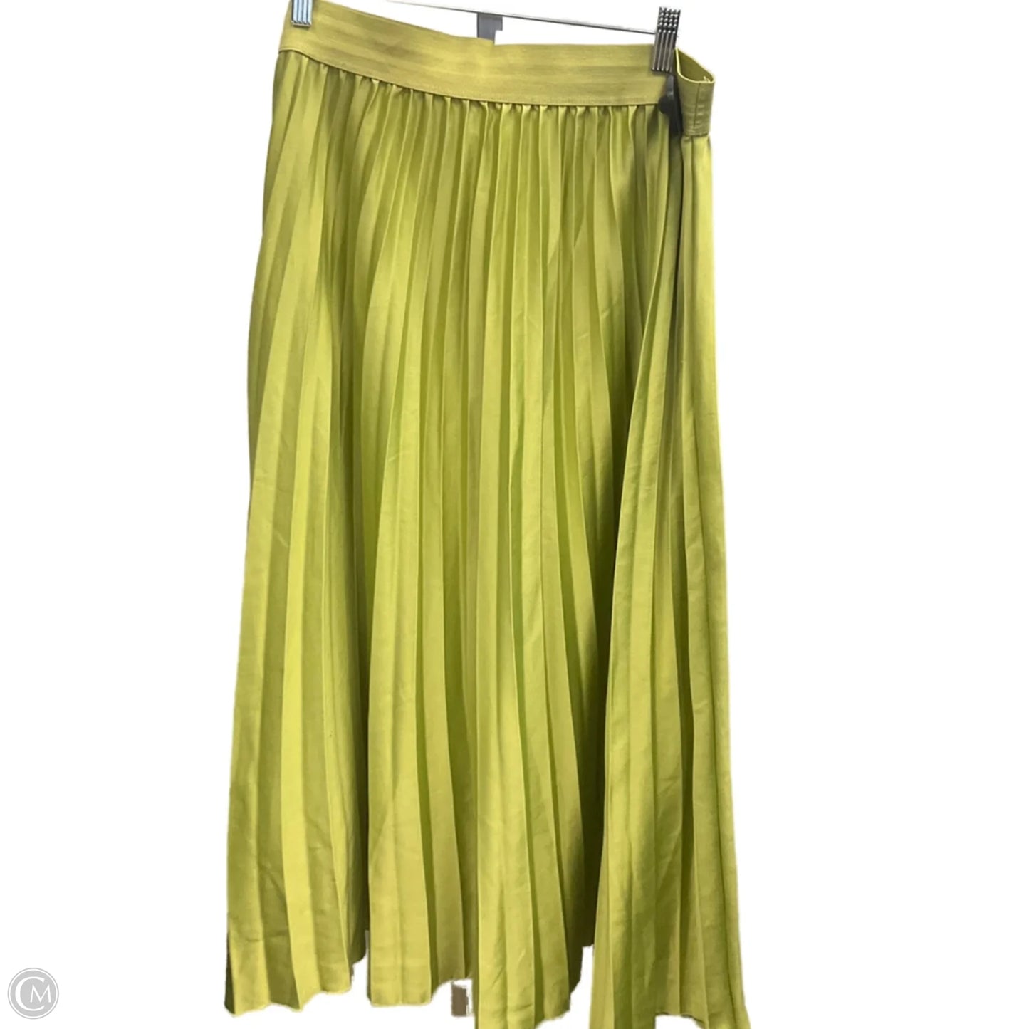Skirt Midi By Clothes Mentor In Green, Size: L