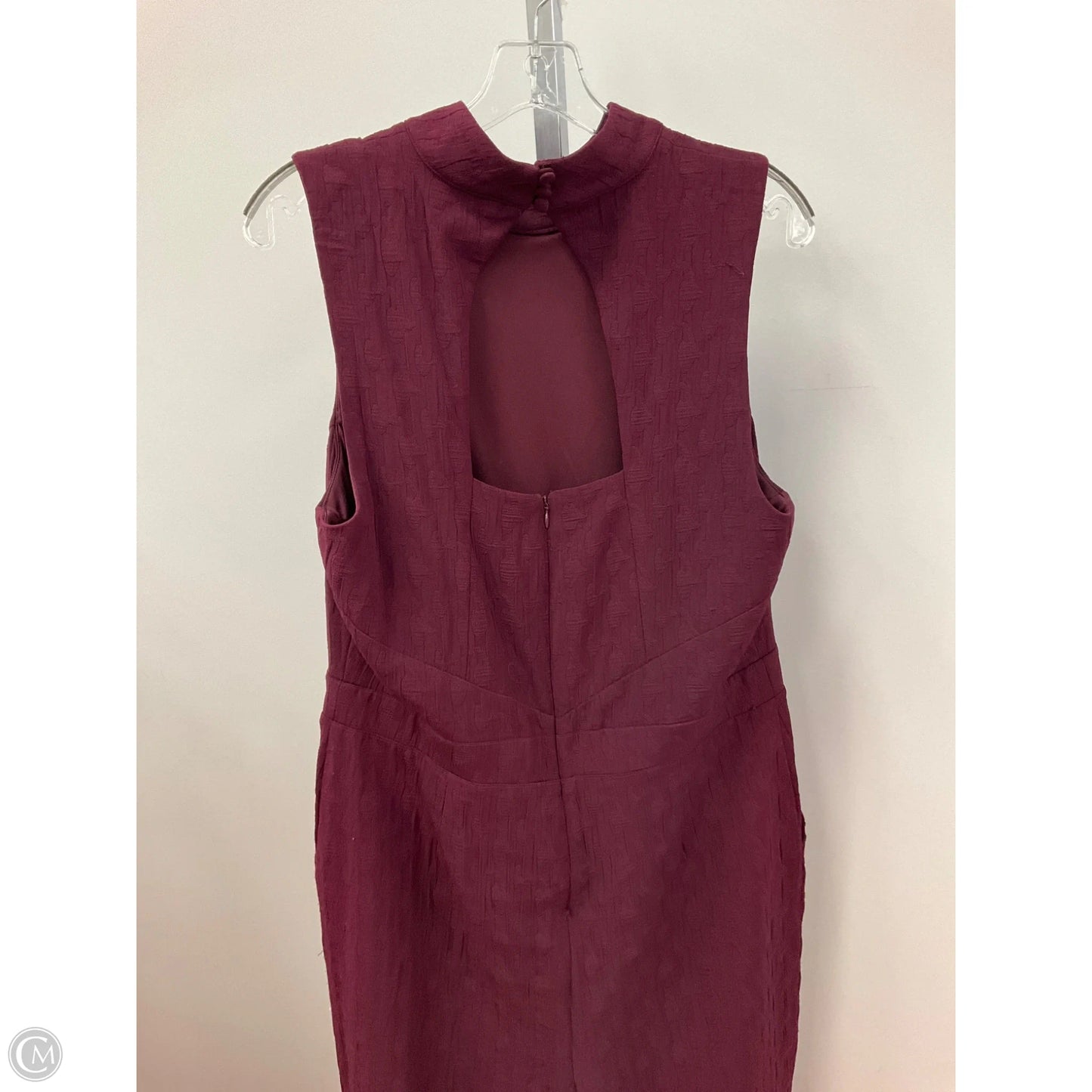 Jumpsuit By Eva Franco In Maroon, Size: L