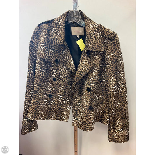 Jacket Other By Banana Republic In Animal Print, Size: L