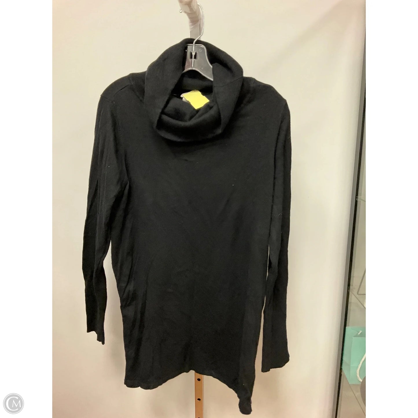 Sweater By Chicos In Black, Size: L
