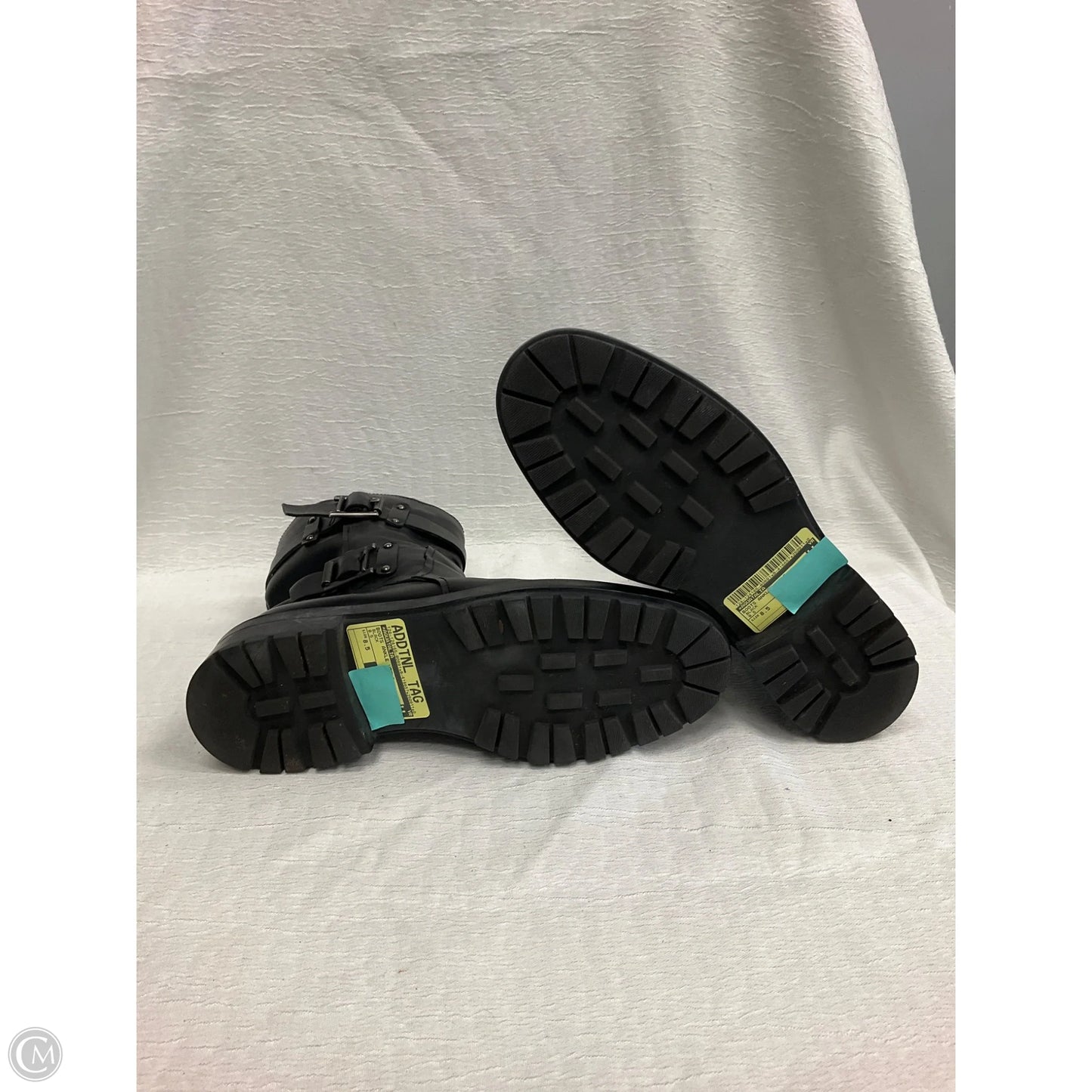 Boots Ankle Heels By Aquatalia In Black, Size: 8.5