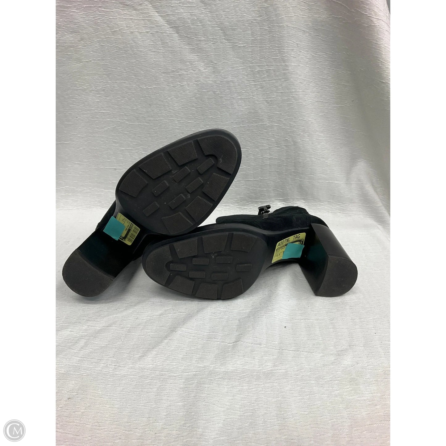 Boots Ankle Heels By Aquatalia In Black, Size: 8.5