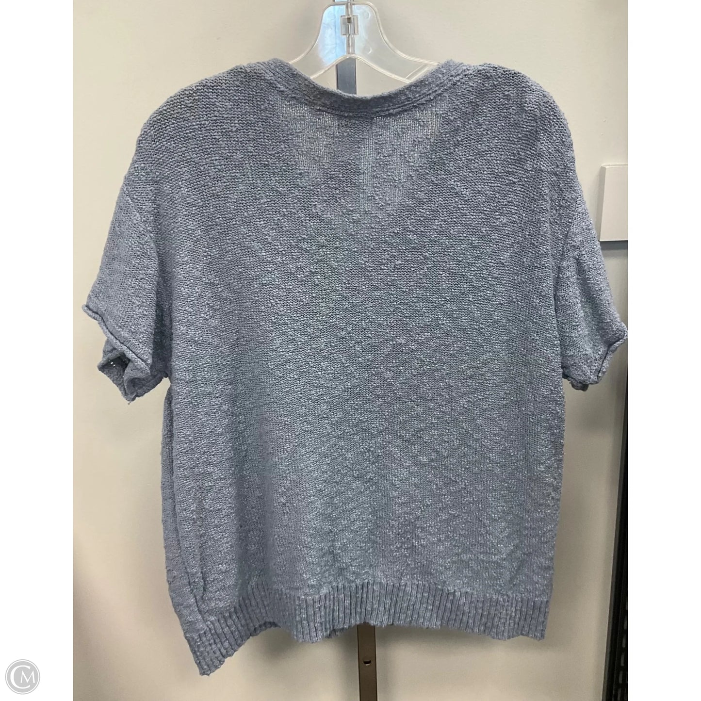 Sweater Short Sleeve By L.l. Bean In Blue, Size: Xl