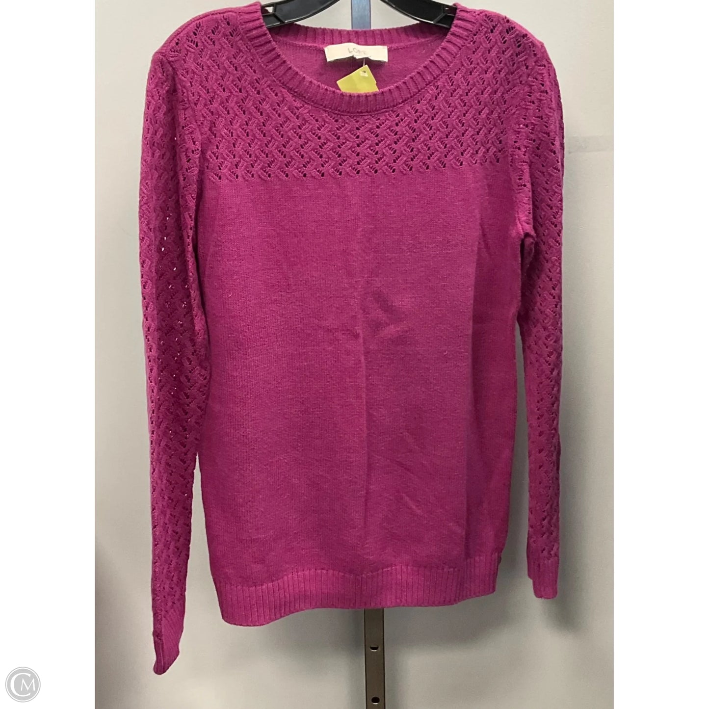Sweater By Loft In Pink, Size: M