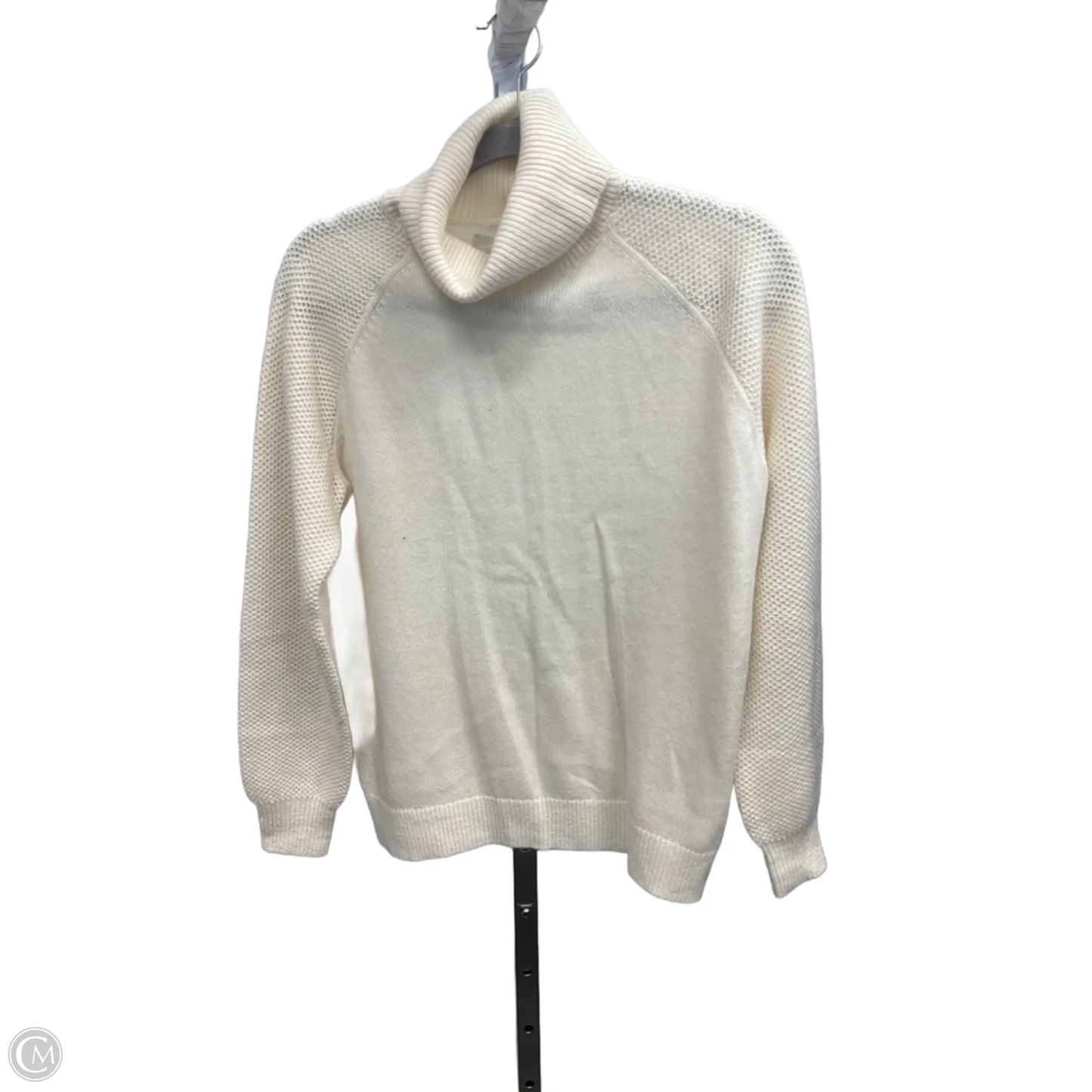 Sweater By Loft In Cream, Size: M