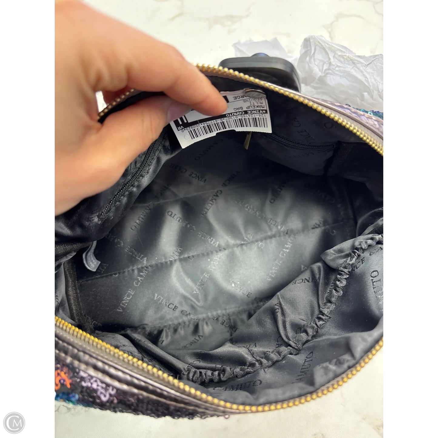 Makeup Bag By Vince Camuto, Size: Large