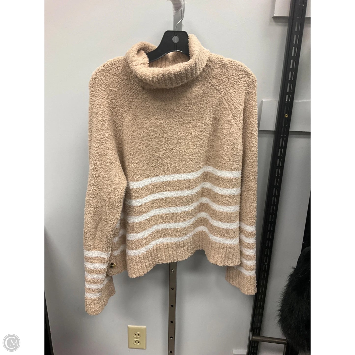 Sweater By Harper In Beige, Size: L