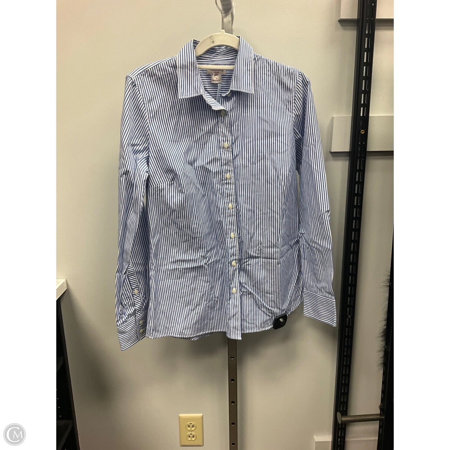Top Long Sleeve By J. Crew In Striped Pattern, Size: S