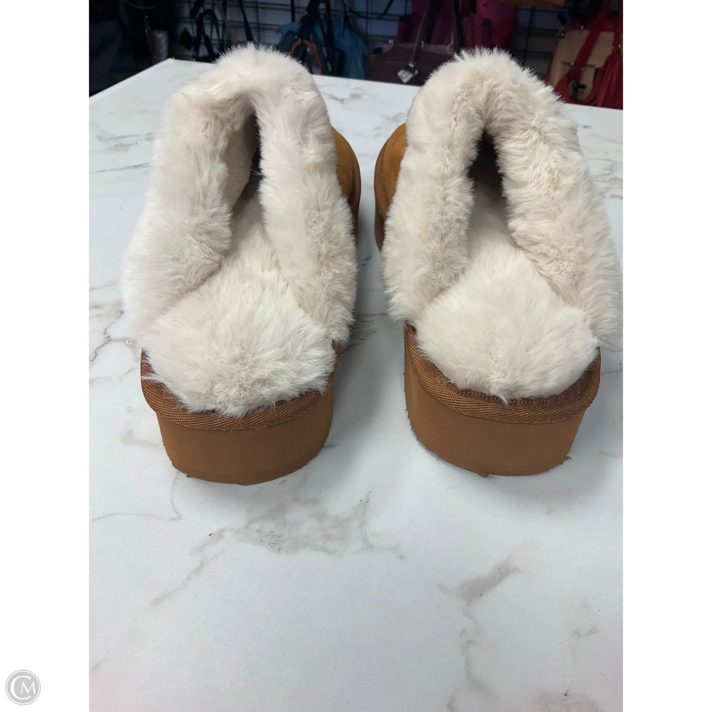 Slippers By Joyspun In Brown, Size: 8