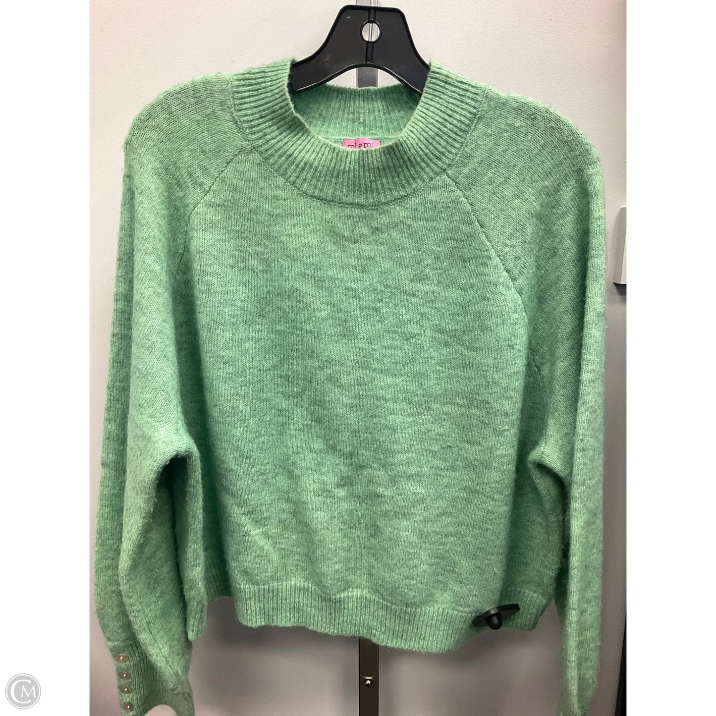 Sweater By Mi Ami In Green, Size: Xl